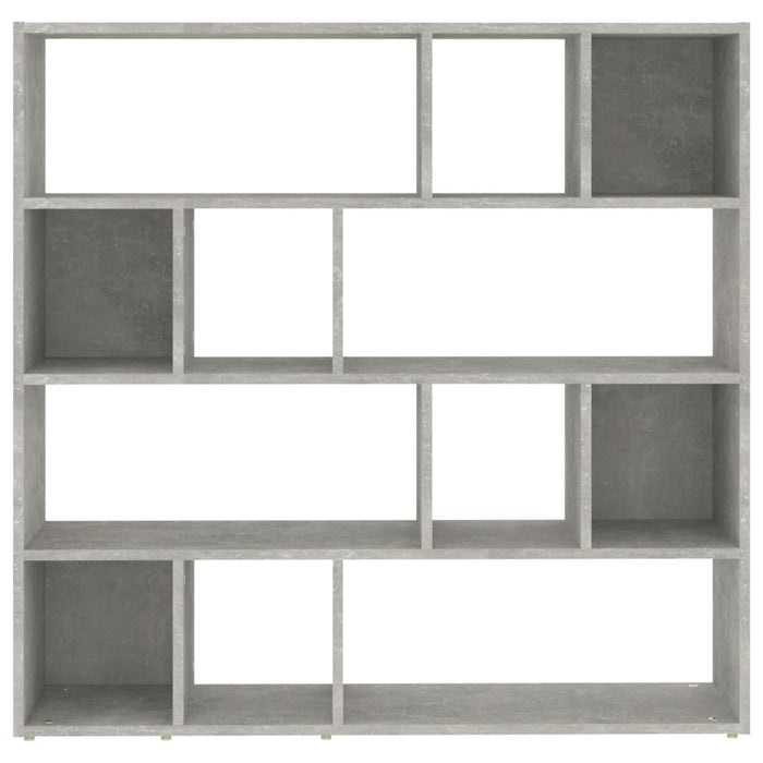 Divisorio-Paravento Grigio Cemento 105x24x102 cm
