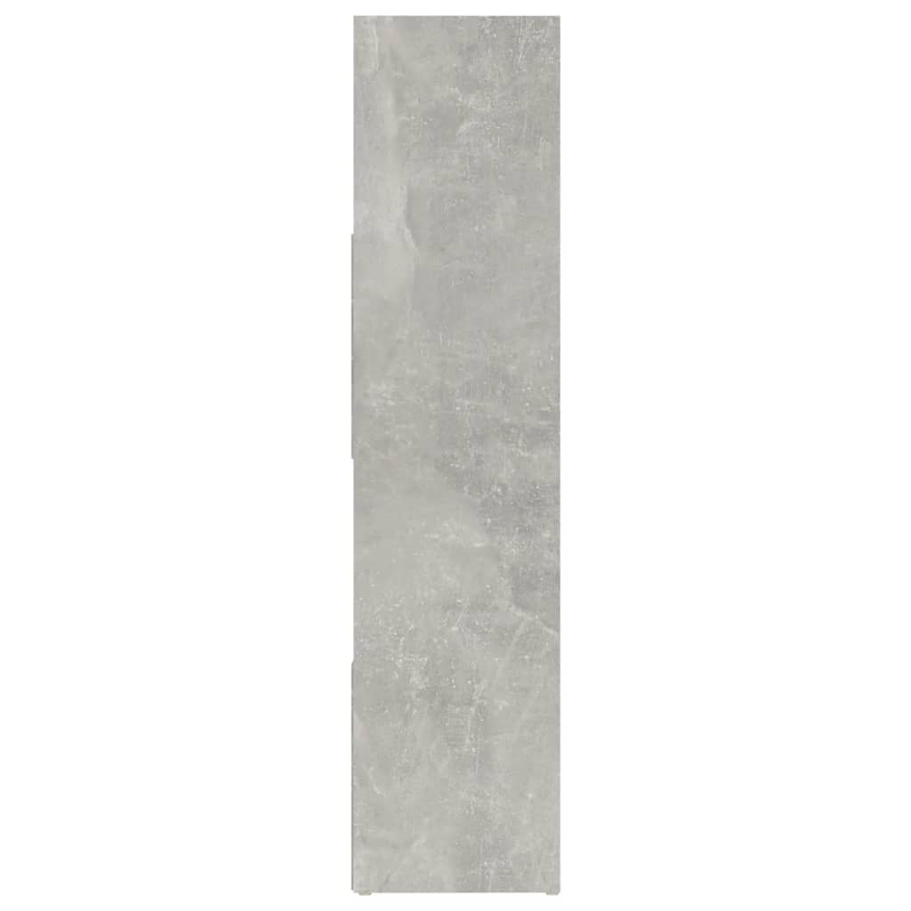 Divisorio-Paravento Grigio Cemento 105x24x102 cm