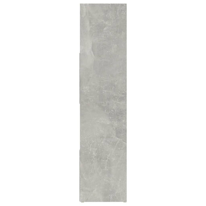 Divisorio-Paravento Grigio Cemento 105x24x102 cm