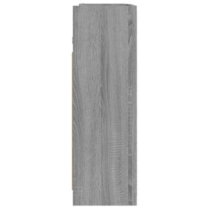 Mobile da Bagno a Specchio Grigio Sonoma 62,5x20,5x64 cm Legno cod mxl 76918