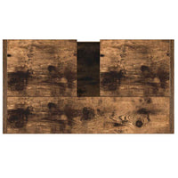 Armadietto Bagno Rovere Fumo 60x33x61 cm in Legno Multistrato