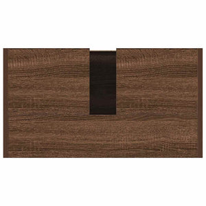Armadietto Bagno Rovere Marrone 60x33x61cm Legno Ingegnerizzato 826359
