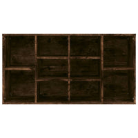 Scarpiera Rovere Fumo 103x30x54,5 cm in Legno Multistrato 826369