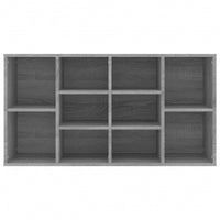 Scarpiera Grigio Sonoma 103x30x54,5 cm in Legno Multistrato 826370