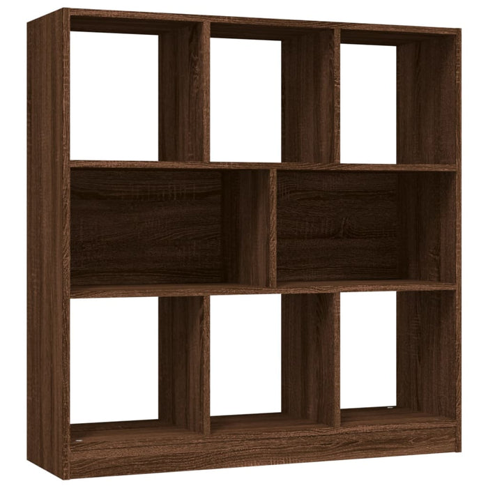 Libreria Rovere Marrone 97,5x29,5x100 cm in Legno Multistrato 826380