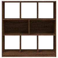 Libreria Rovere Marrone 97,5x29,5x100 cm in Legno Multistrato 826380