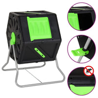 Compostiera Rotante 60x58x74 cm 105 L Polipropilene 153610