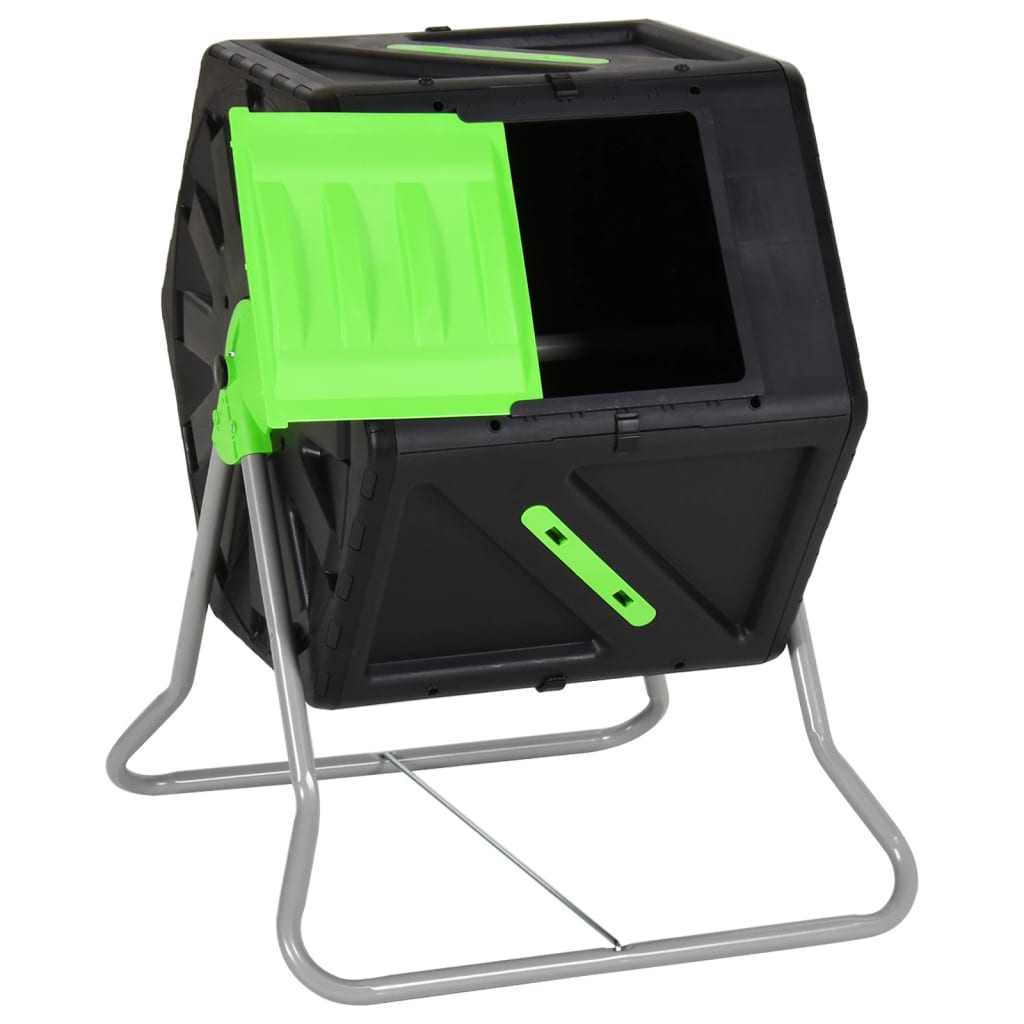 Compostiera Rotante 60x58x74 cm 105 L Polipropilene 153610