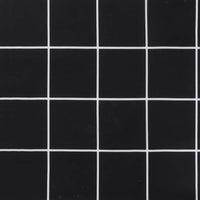 Cuscini Scatter a scacchi 4 pcs Quadro Nero 50 x 50 cm 360397
