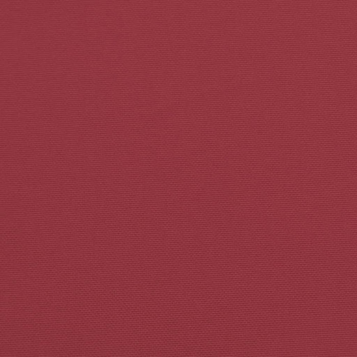 Cuscino per Pallet Rosso Vino 50x50x12 cm in Tessuto 360434