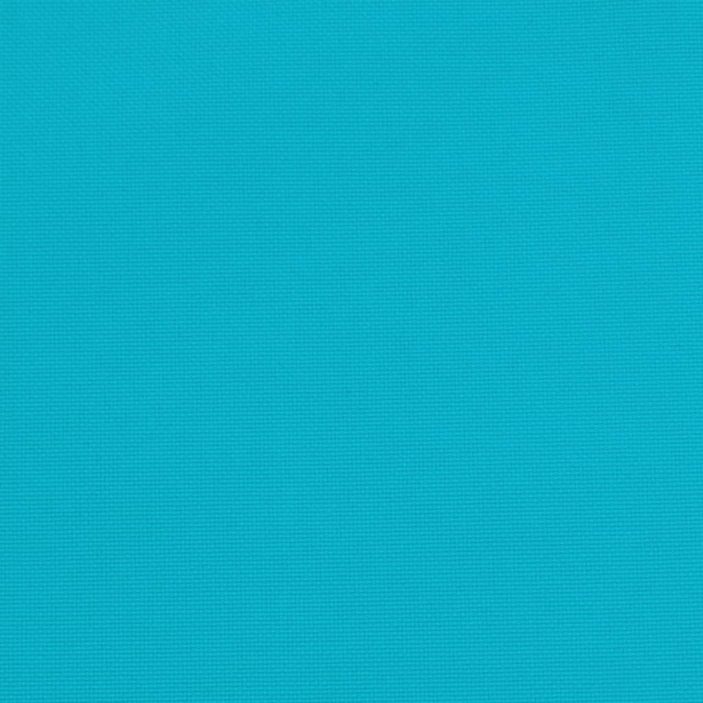 Cuscino per Pallet Turchese 50x50x12 cm Tessuto 360446