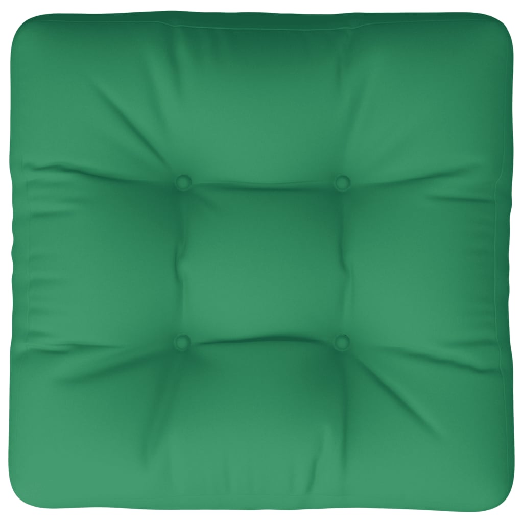 Cuscino per Pallet Verde 60x60x12 cm in Tessuto 360452