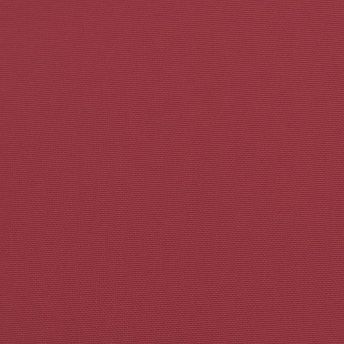 Cuscino per Pallet Rosso Vino 60x60x12 cm in Tessuto 360456