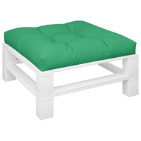 Cuscino per Pallet Verde 80x80x12 cm in Tessuto 360496