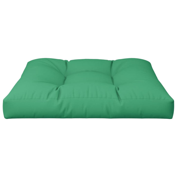 Cuscino per Pallet Verde 80x80x12 cm in Tessuto 360496