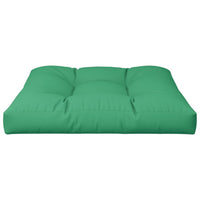 Cuscino per Pallet Verde 80x80x12 cm in Tessuto