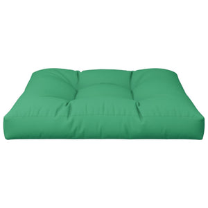 Cuscino per Pallet Verde 80x80x12 cm in Tessuto