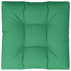Cuscino per Pallet Verde 80x80x12 cm in Tessuto 360496