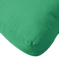 Cuscino per Pallet Verde 80x80x12 cm in Tessuto 360496