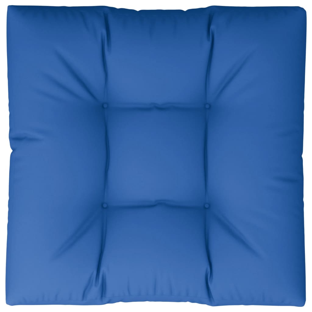 Cuscino per Pallet Blu Reale 80x80x12 cm in Tessuto 360501