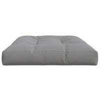 vidaXL Cuscino per Pallet Grigio 120x80x12 cm in Tessuto