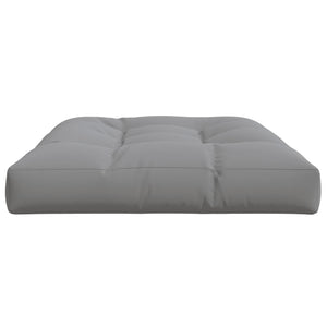 vidaXL Cuscino per Pallet Grigio 120x80x12 cm in Tessuto