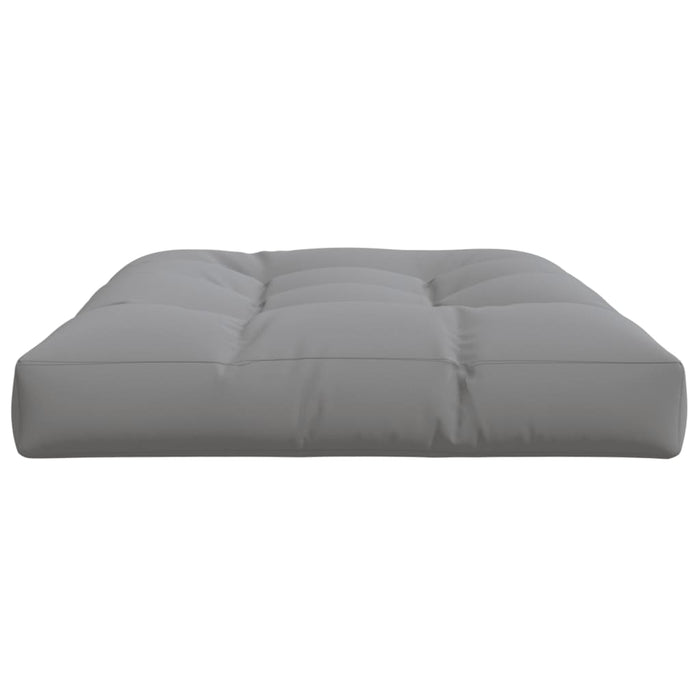 vidaXL Cuscino per Pallet Grigio 120x80x12 cm in Tessuto