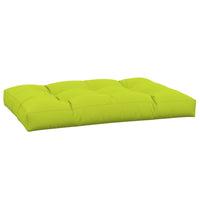 Cuscino per Pallet Verde Brillante 120x80x12 cm in Tessuto 360524