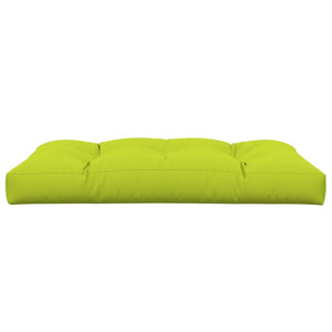 Cuscino per Pallet Verde Brillante 120x80x12 cm in Tessuto