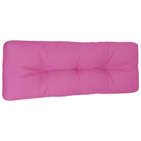 Cuscino per Pallet Rosa 120x40x12 cm in Tessuto 360643