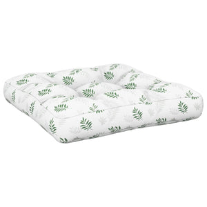 Cuscini per Pallet 2 pz Motivo a Foglie Tessuto 360685