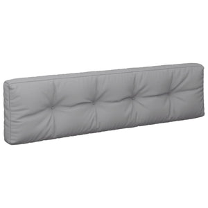 Cuscini per Pallet 2 pz Grigi in Tessuto