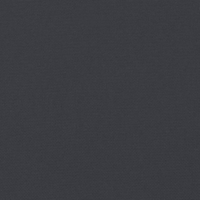 Cuscini per Pallet 2 pz Neri in Tessuto