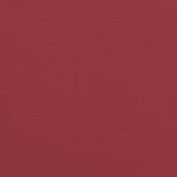 Cuscini per Pallet 2 pz Rosso Vino in Tessuto