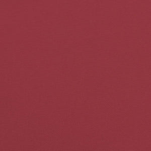 Cuscini per Pallet 2 pz Rosso Vino in Tessuto