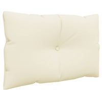 Cuscini per Pallet 3 pz Crema in Tessuto 360858