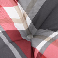 vidaXL Cuscino per Pallet Rosso a Quadri in Tessuto