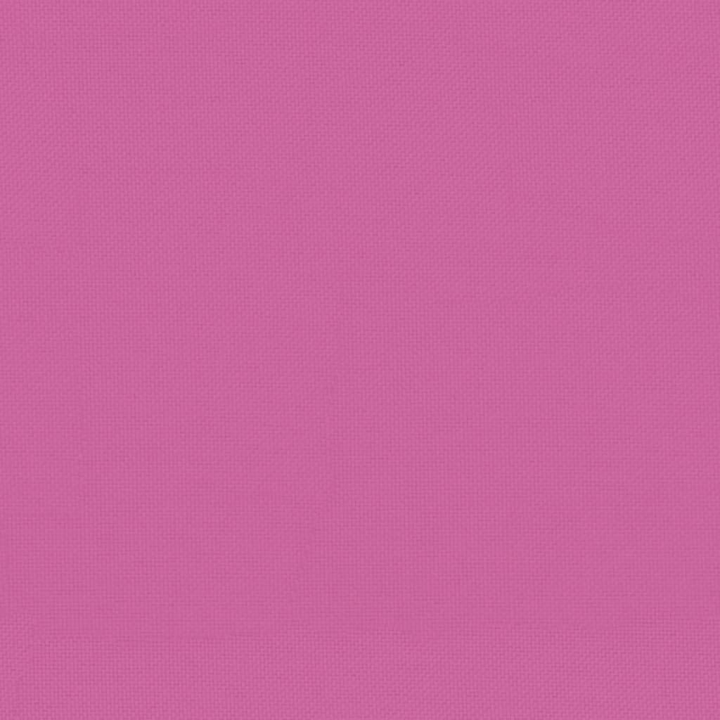 Cuscino per Pallet Rosa 60x61,5x10 cm in Tessuto Oxford 360898