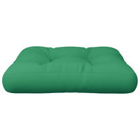 Cuscino per Pallet Verde 58x58x10 cm in Tessuto