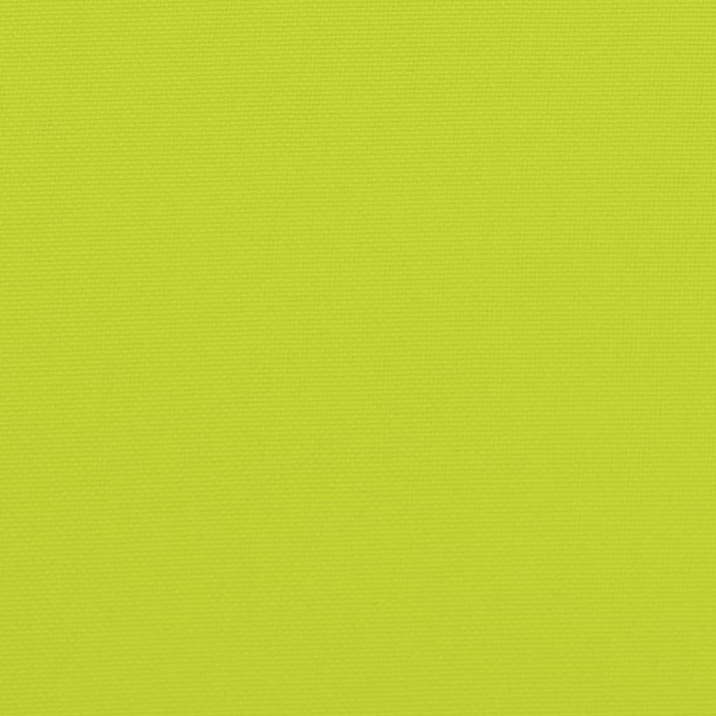 Cuscino per Pallet Verde Brillante 58x58x10 cm in Tessuto 360911