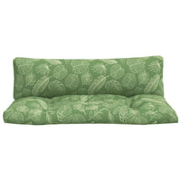 Cuscini per Pallet 2 pz Motivo a Foglie in Tessuto Oxford 360941