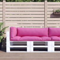 Cuscini per Pallet 3 pz Rosa in Tessuto Oxford 360964