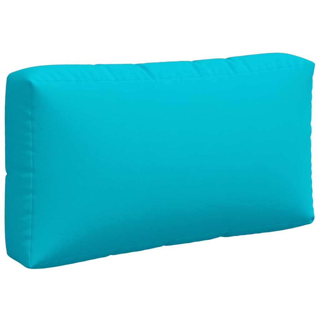 Cuscini per Pallet 3 pz Turchese in Tessuto Oxford 360965