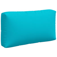 Cuscini per Pallet 3 pz Turchese in Tessuto Oxford 360965