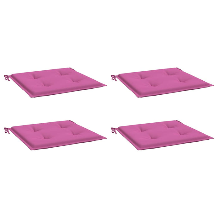 Cuscini per Sedia 4 pz Rosa 50x50x3 cm in Tessutocod mxl 94481