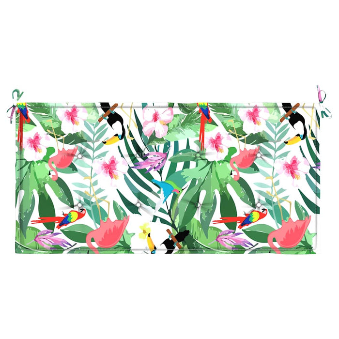 Cuscino Panca da Giardino Multicolore 100x50x4cm Tessuto Oxford 361115