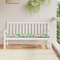 Cuscino Panca Giardino Multicolore 150x50x4cm in Tessuto Oxford