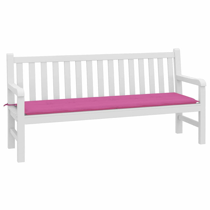 Cuscino per Panchina da Giardino Rosa 180 x 50 x 4 cm 361184
