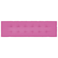 Cuscino per Panchina da Giardino Rosa 180 x 50 x 4 cm 361184
