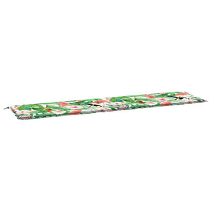Cuscino per Panca da Giardino Multicolore 200x50x3cm in Tessutocod mxl 118379